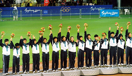 シドニーオリンピック　銀メダル02
