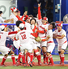 女子日本代表バナー